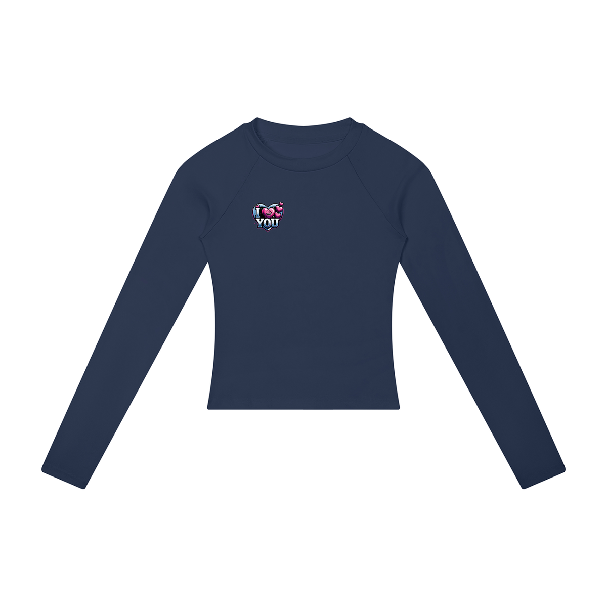 I Love me! Women’s Slim Raglan Long Sleeve T-Shirt
