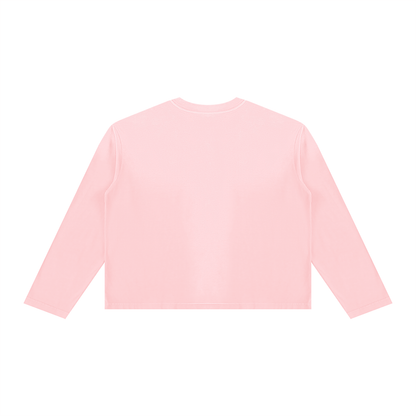 Feeling Lucky Unisex Sunfade Boxy Long Sleeve T-Shirt
