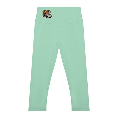 Loving Freedom Women's High Waisted Yoga Capri Leggings