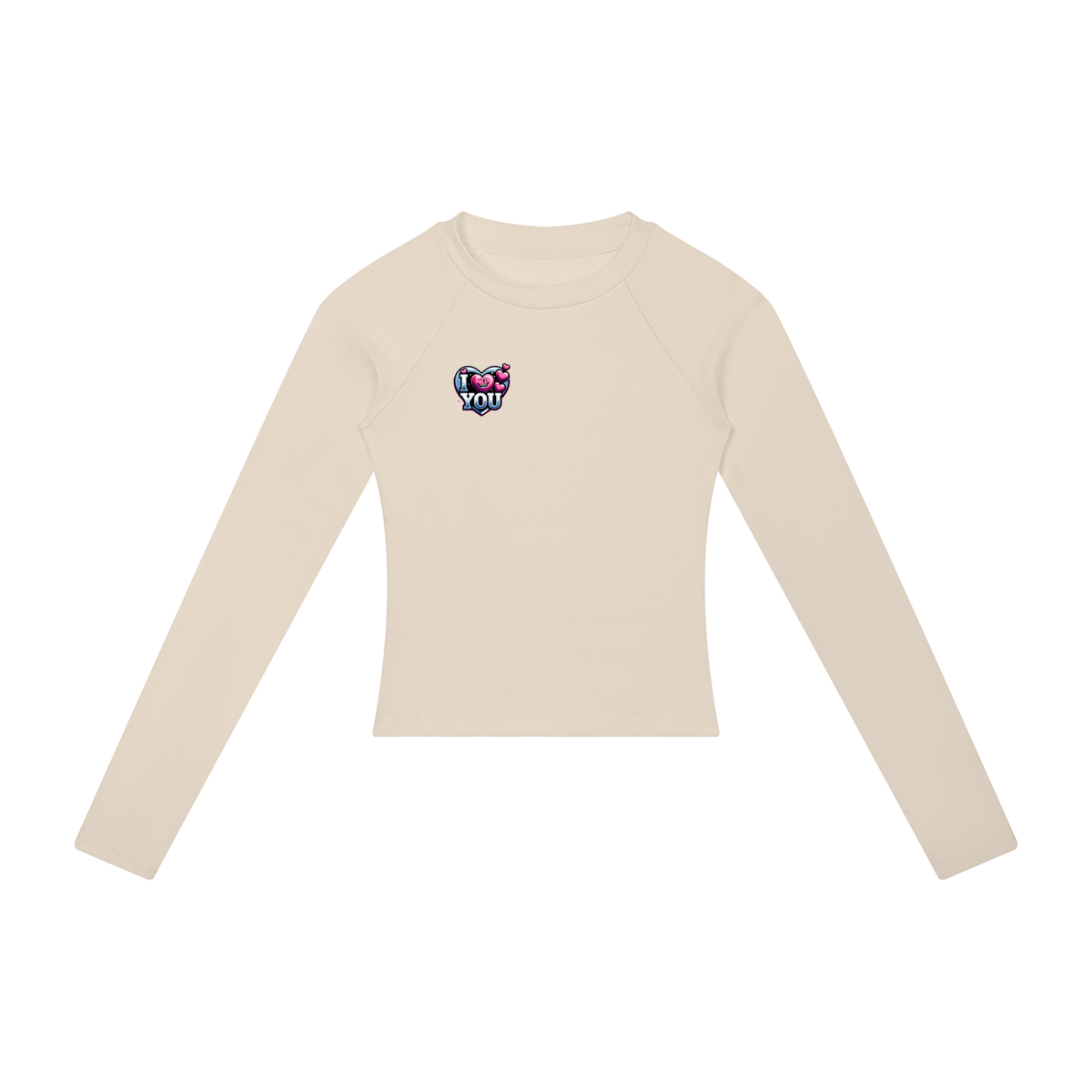 I Love me! Women’s Slim Raglan Long Sleeve T-Shirt