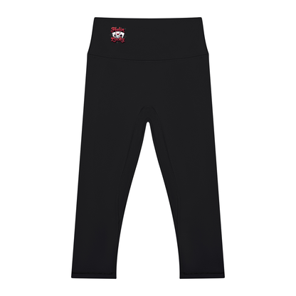Feeling Lucky Women's High Waisted Yoga Capri Leggings