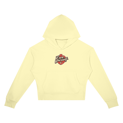 Women’s Crop Drop Shoulder Hoodie