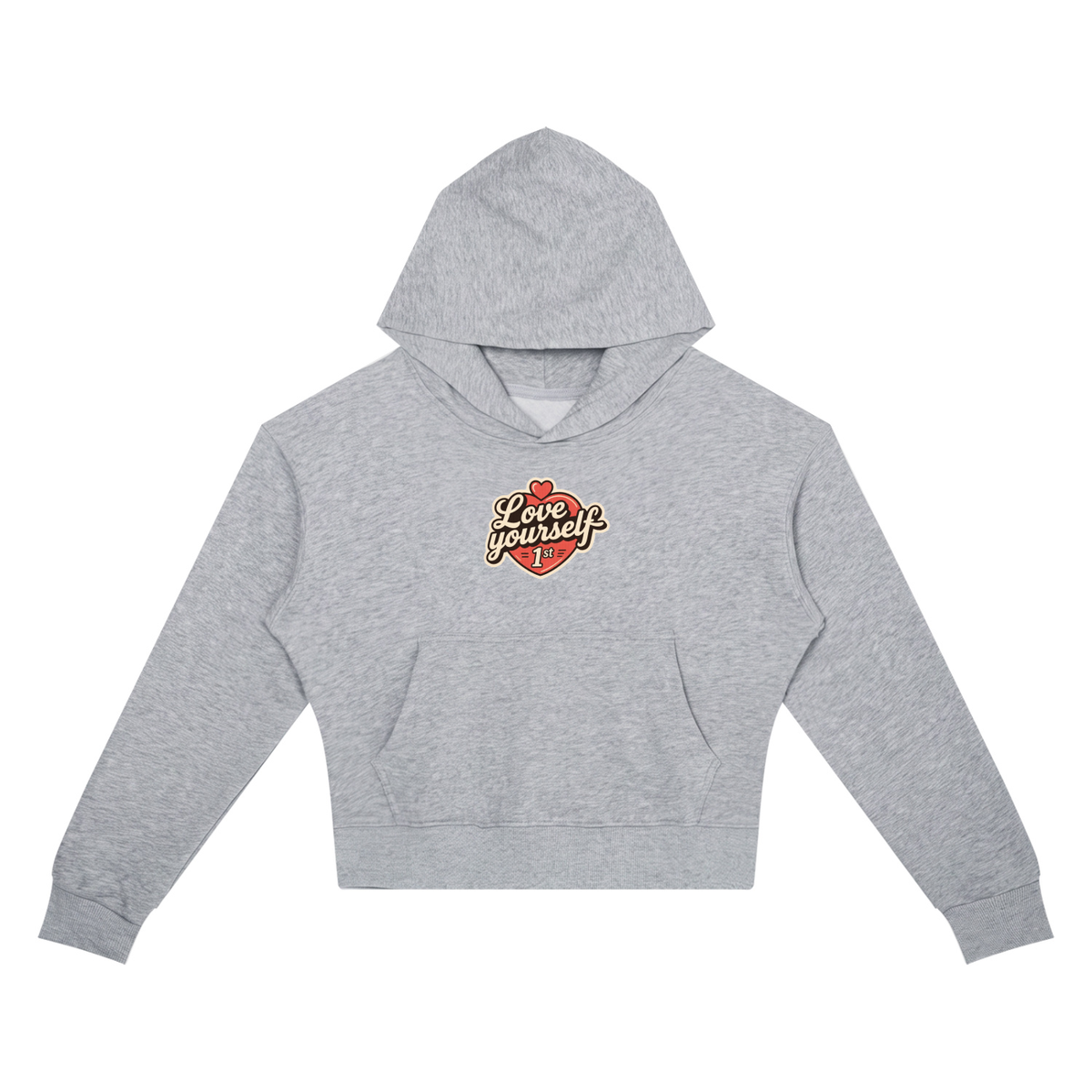 Women’s Crop Drop Shoulder Hoodie