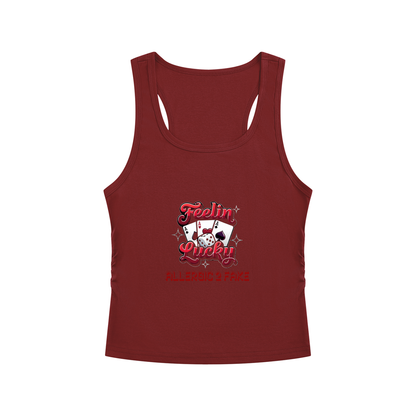 Feeling Lucky Women’s Ruched Tank Top