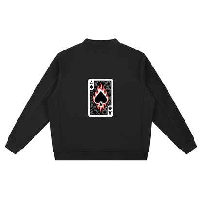 Ace of spades Essential Heavyweight Sweat Cardigan