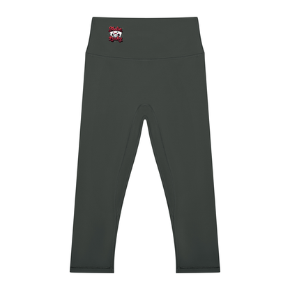 Feeling Lucky Women's High Waisted Yoga Capri Leggings