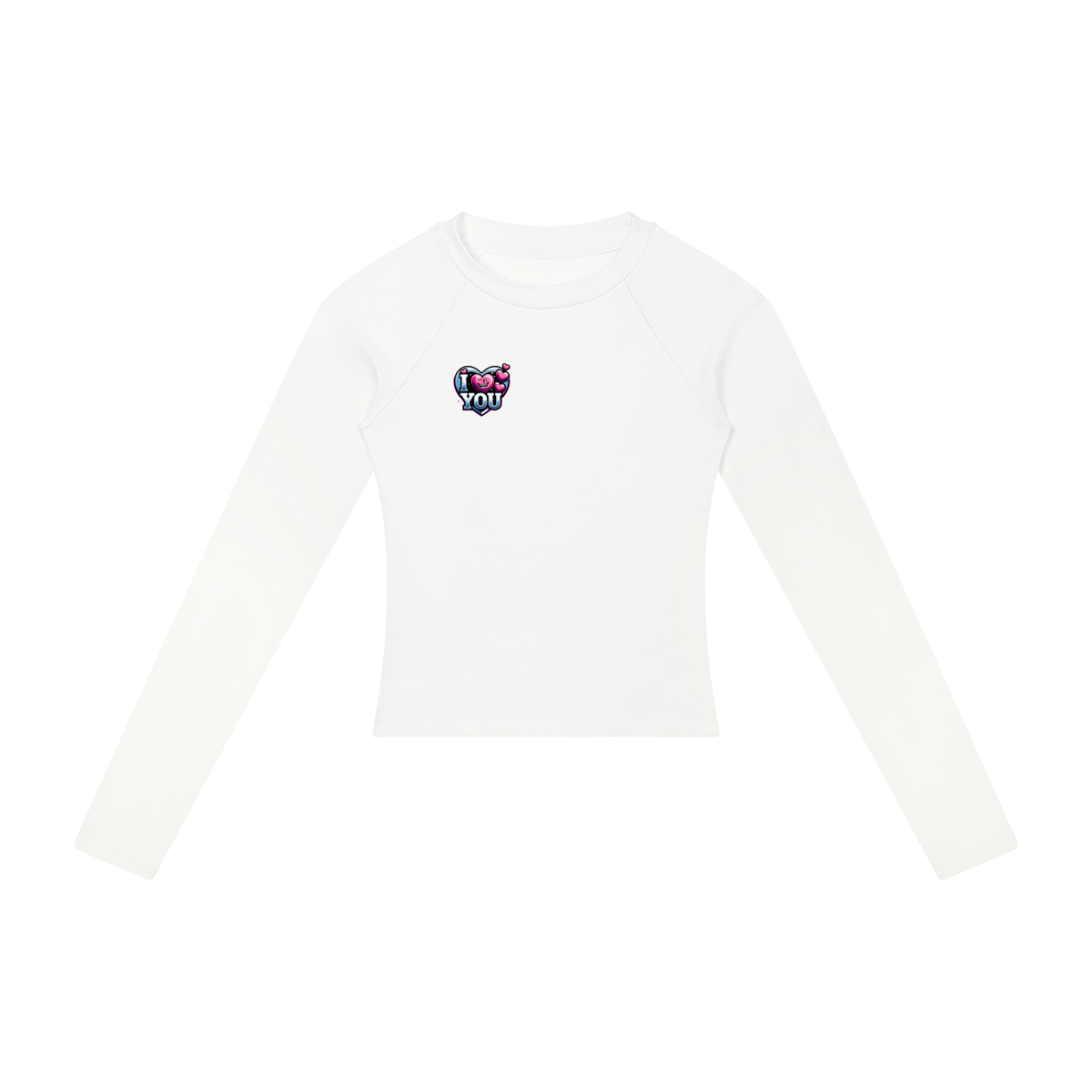 I Love me! Women’s Slim Raglan Long Sleeve T-Shirt