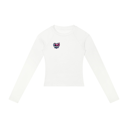 I Love me! Women’s Slim Raglan Long Sleeve T-Shirt