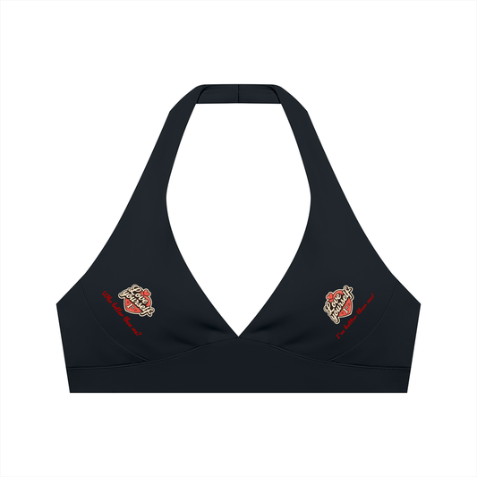 Love Yourself 1st Women’s Halter Yoga Sports Bra