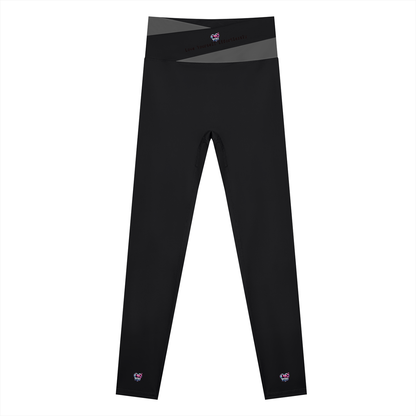 I Love You! Women's Color Block Yoga Leggings