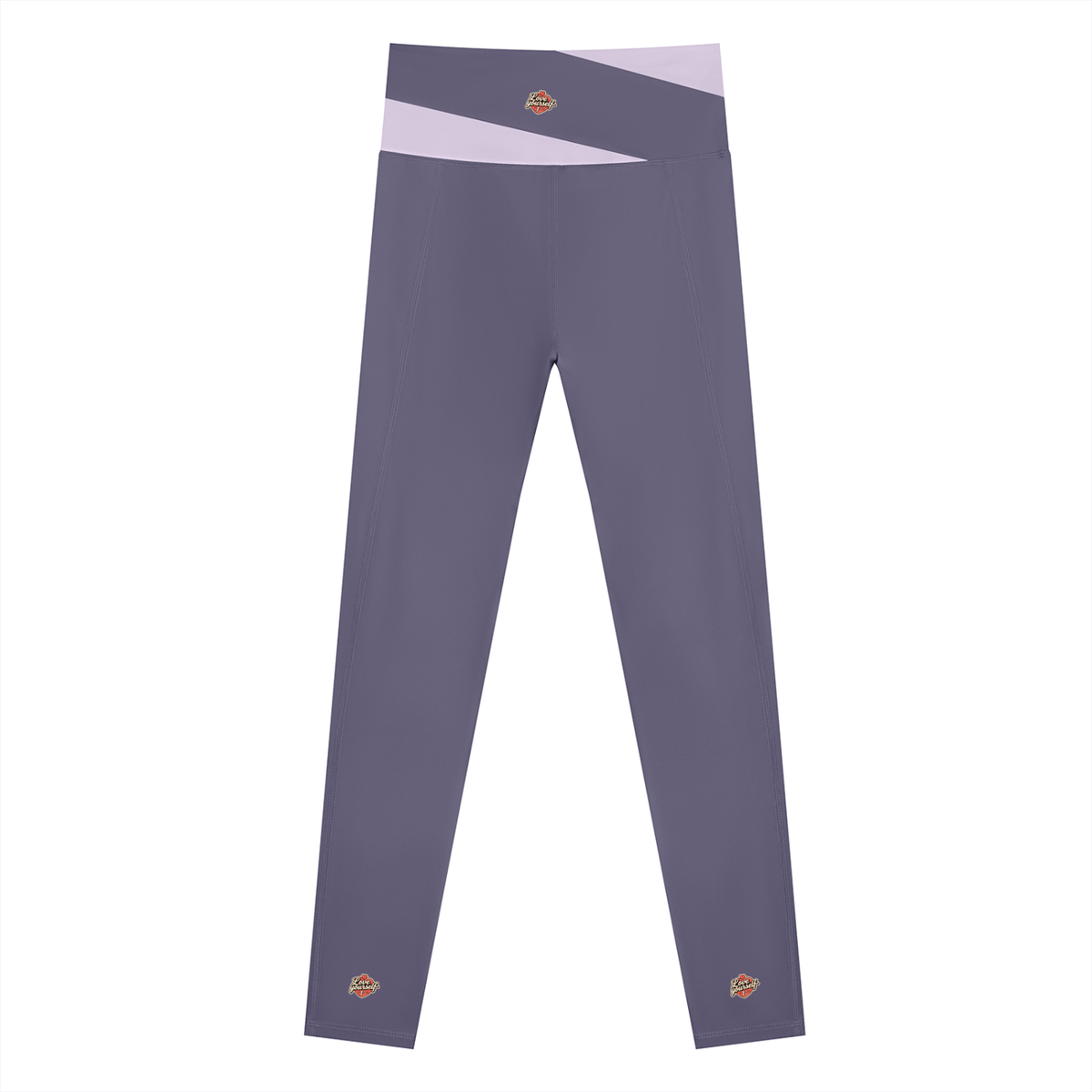 I Love You! Women's Color Block Yoga Leggings