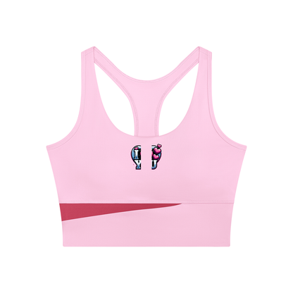 I love you Women's Color Block Yoga Tank Top