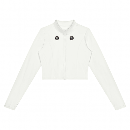 Only the true lives here Women’s Crop Yoga Sports Jacket