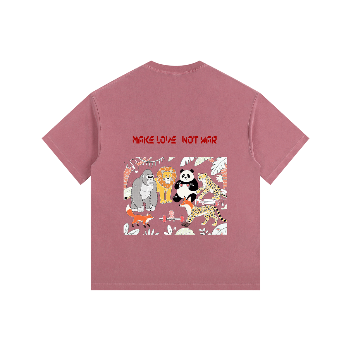 Resilience Washed Oversized Cotton T-Shirt