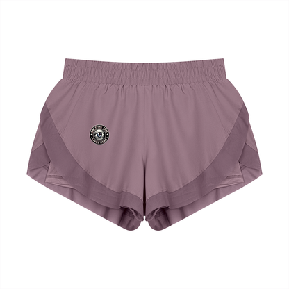 Love yourself 1st only the truth lives here Women's Paneled Yoga Shorts