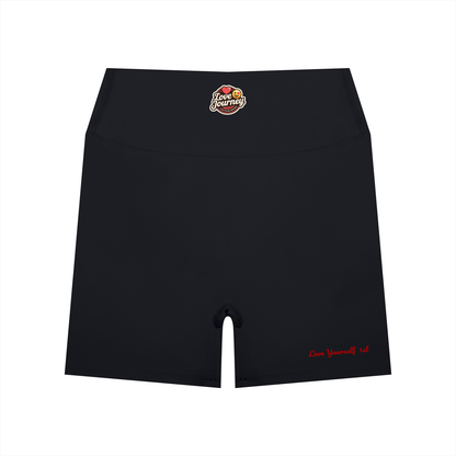 Love yourself 1st Women’s High Waisted Yoga Biker Shorts
