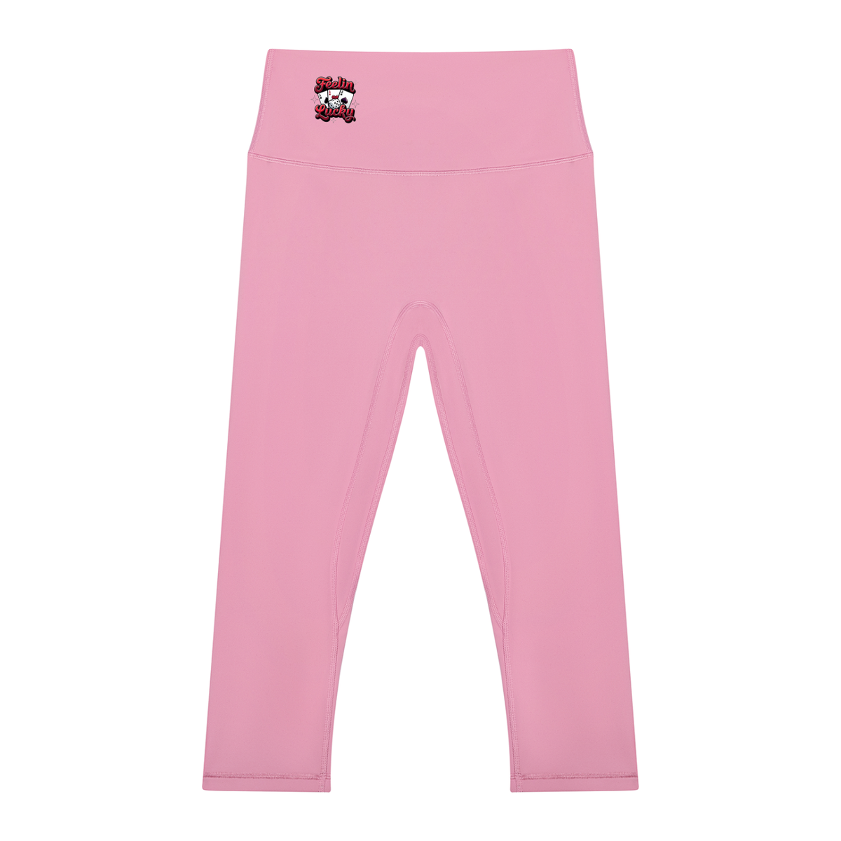 Feeling Lucky Women's High Waisted Yoga Capri Leggings