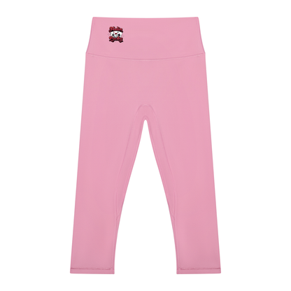 Feeling Lucky Women's High Waisted Yoga Capri Leggings