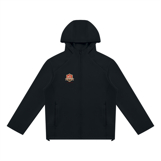 #1 design Unisex Paneled Full Zip Hoodie