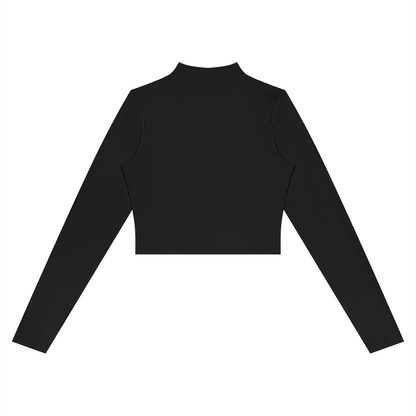 Only the true lives here Women’s Crop Yoga Sports Jacket