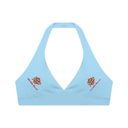 Love Yourself 1st Women’s Halter Yoga Sports Bra