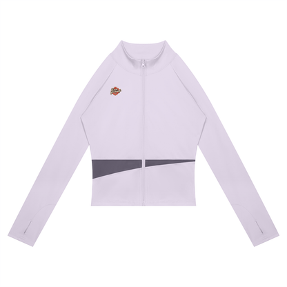 Love yourself 1st. Women's Paneled Yoga Jacket