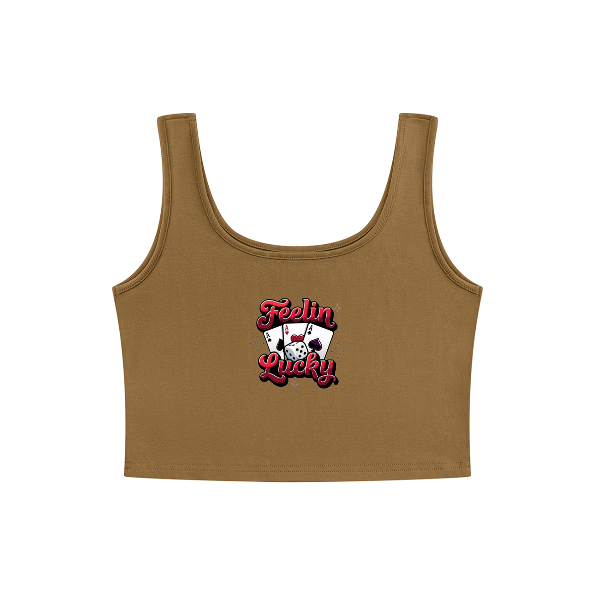 Feeling Luck Women's Cropped Tank Top