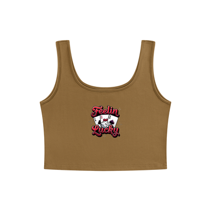 Feeling Luck Women's Cropped Tank Top