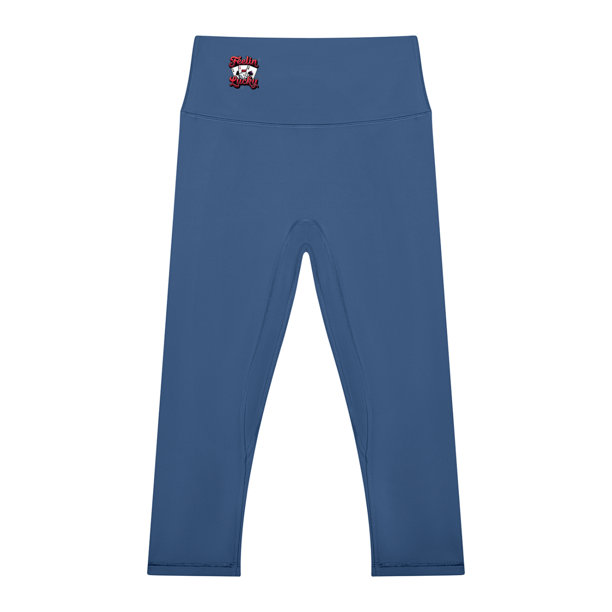Feeling Lucky Women's High Waisted Yoga Capri Leggings